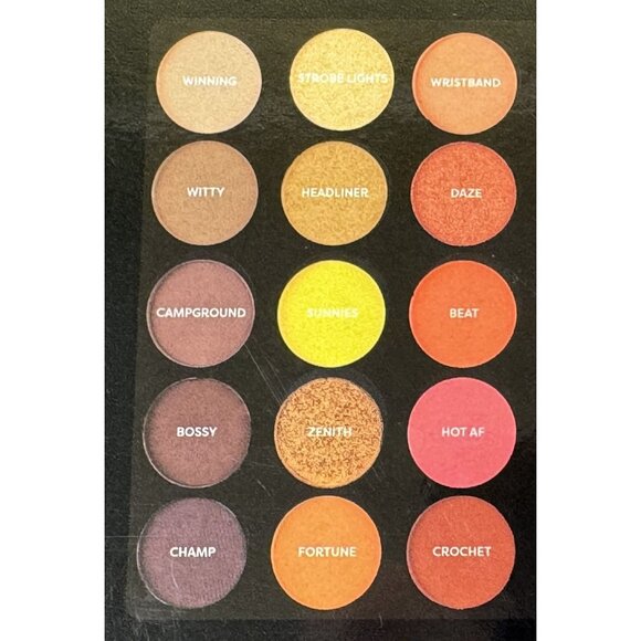 Profusion 35 Shade Festival Eyeshadow Palette Vibrant Multi-Finish Makeup NEW - Picture 6 of 7